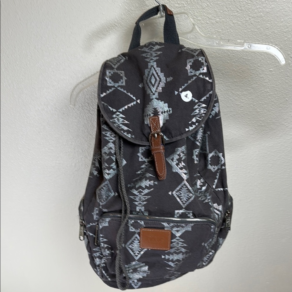 PINK Victorias Secret Gray and metallic Silver Women’s Backpack
